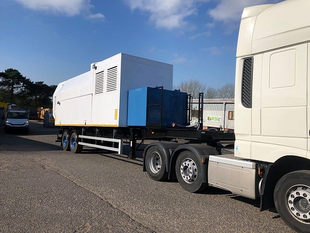 Рециклер асфальтобетона на автомобиле VEB5000